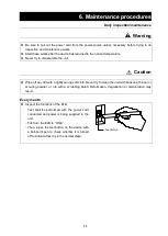 Preview for 57 page of Yamato DKG610 Instruction Manual