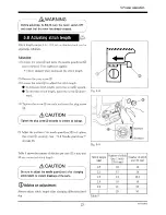 Preview for 30 page of Yamato FD-62DRY Instruction Manual