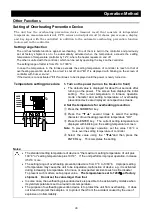 Preview for 28 page of Yamato FO610CR Manual