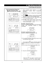 Preview for 22 page of Yamato FP102 Instruction Manual