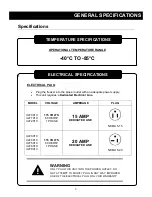 Preview for 5 page of Yamato ULF001C Instruction Manual