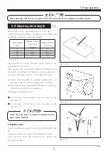 Preview for 26 page of Yamato VF2400 class Instruction Manual