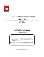 Preview for 1 page of Yamato YK205ULT Instruction Manual
