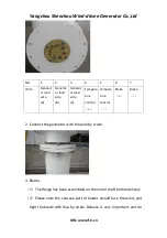 Preview for 9 page of Yangzhou Shenzhou Wind-driven Generator E Series User Manual