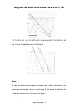 Preview for 14 page of Yangzhou Shenzhou Wind-driven Generator E Series User Manual