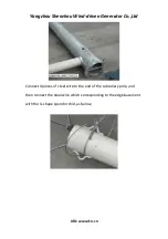 Preview for 16 page of Yangzhou Shenzhou Wind-driven Generator E Series User Manual