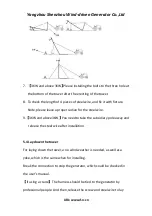 Preview for 21 page of Yangzhou Shenzhou Wind-driven Generator E Series User Manual