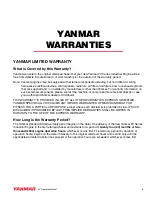 Preview for 5 page of Yanmar 0A2V000-U0000 Operation Manual