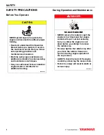 Preview for 18 page of Yanmar 0A2V000-U0000 Operation Manual