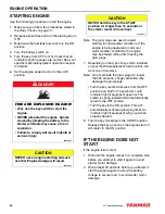 Preview for 66 page of Yanmar 0A2V000-U0000 Operation Manual