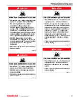 Preview for 73 page of Yanmar 0A2V000-U0000 Operation Manual