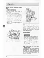 Preview for 28 page of Yanmar 2GM20(F)(V)(C) Operation Manual