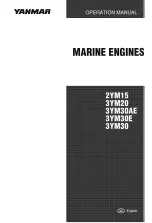 Yanmar 2YM15 Operation Manual preview