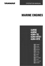 Yanmar 3JH5E Operation Manual preview