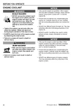 Preview for 72 page of Yanmar 3TNV82A-B Operation Manual