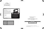 Preview for 2 page of Yanmar 400001 Operation Manual