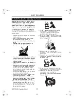 Preview for 18 page of Yanmar 400001 Operation Manual