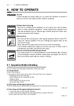 Preview for 28 page of Yanmar 4JH3-DTE Operation Manual