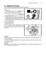 Preview for 35 page of Yanmar 4JH3-DTE Operation Manual