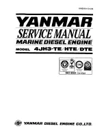 Preview for 1 page of Yanmar 4JH3-TE Service Manual