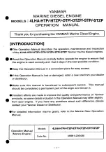 Preview for 5 page of Yanmar 4LHA-DTP Operation Manual