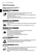 Preview for 6 page of Yanmar 6CH-WDTE Operation Manual