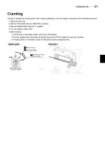 Preview for 25 page of Yanmar 6CH-WDTE Operation Manual