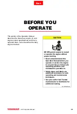 Preview for 43 page of Yanmar 6LY3 series Operation Manual