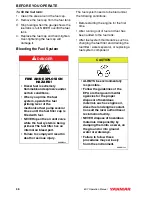 Preview for 44 page of Yanmar 6SY Series Operation Manual