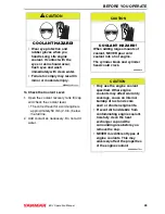 Preview for 51 page of Yanmar 6SY Series Operation Manual