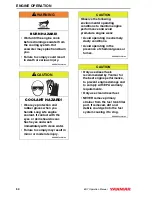 Preview for 62 page of Yanmar 6SY Series Operation Manual