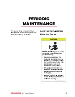 Preview for 67 page of Yanmar 6SY Series Operation Manual