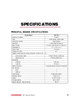 Preview for 121 page of Yanmar 6SY Series Operation Manual