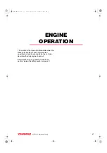 Preview for 33 page of Yanmar 8LV320 Operation Manual