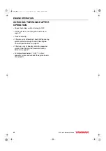 Preview for 40 page of Yanmar 8LV320 Operation Manual