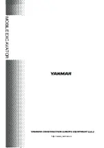 Preview for 310 page of Yanmar B95W Operating Instructions Manual