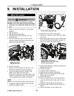 Preview for 36 page of Yanmar CL Series Operator'S Manual