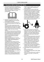 Preview for 13 page of Yanmar EB3100 Operator'S Manual