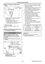 Preview for 61 page of Yanmar EB3100 Operator'S Manual