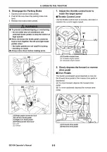 Preview for 64 page of Yanmar EB3100 Operator'S Manual