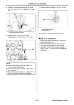 Preview for 67 page of Yanmar EB3100 Operator'S Manual