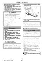 Preview for 72 page of Yanmar EB3100 Operator'S Manual