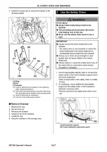 Preview for 86 page of Yanmar EB3100 Operator'S Manual