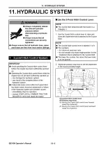 Preview for 88 page of Yanmar EB3100 Operator'S Manual