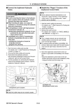 Preview for 92 page of Yanmar EB3100 Operator'S Manual