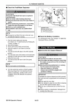 Preview for 126 page of Yanmar EB3100 Operator'S Manual