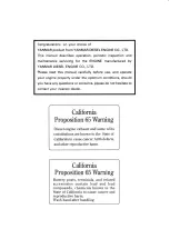 Preview for 3 page of Yanmar GM series Operation Manual