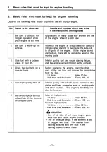 Preview for 15 page of Yanmar GM series Operation Manual