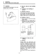 Preview for 23 page of Yanmar GM series Operation Manual