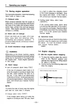 Preview for 31 page of Yanmar GM series Operation Manual